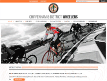 Tablet Screenshot of chippenhamwheelers.org